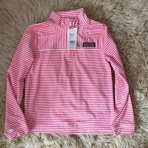 Vineyard Vines girls striped long sleeve. Size 5-6